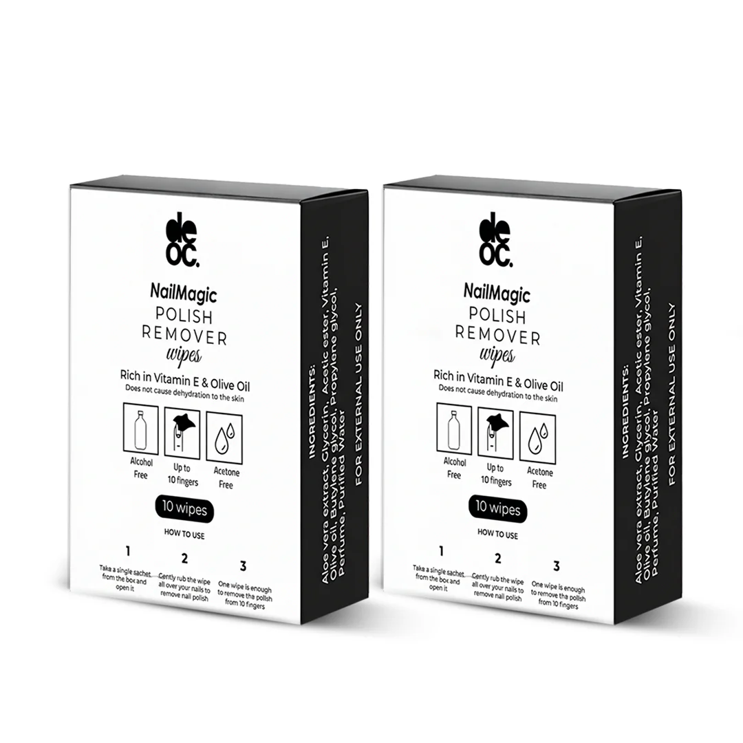 2 NailMagic Polish Remover Wipes